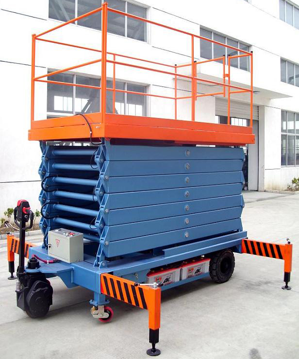 安阳助力行走剪叉式高空作业平台